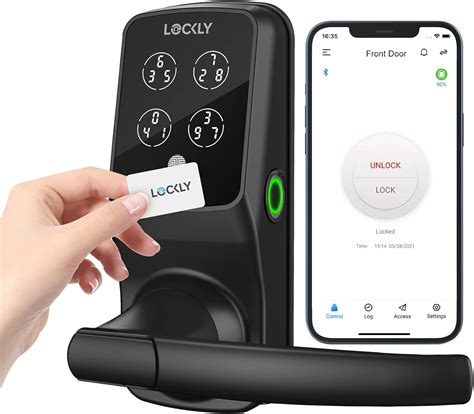 Lockly Secure Plus, RFID Card Smart Lock, Keyless Entry Door 